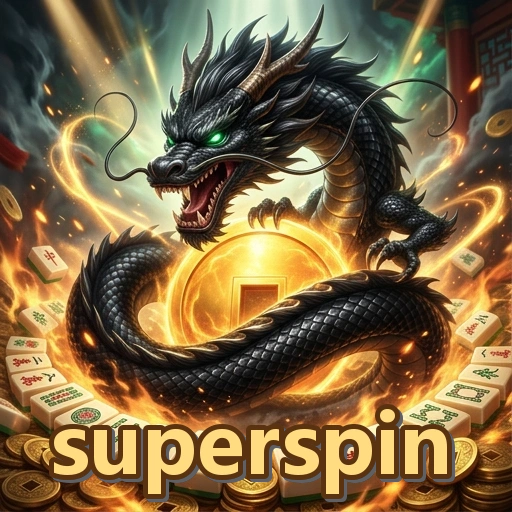 Ikon superspin untuk cara memilih permainan e-gaming